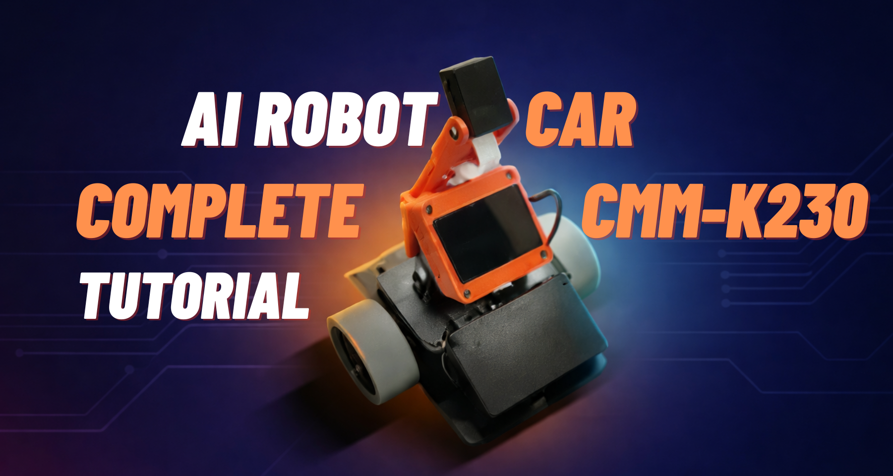 การจัดอบรม Ai Robot Car - CMM-K230 ที่วิทยาลัยเทคนิคลำพูน